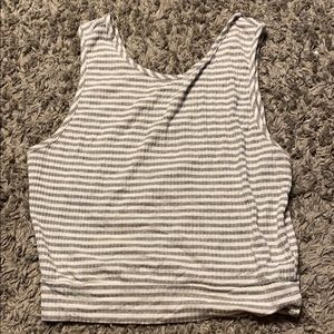 Cropped tank top